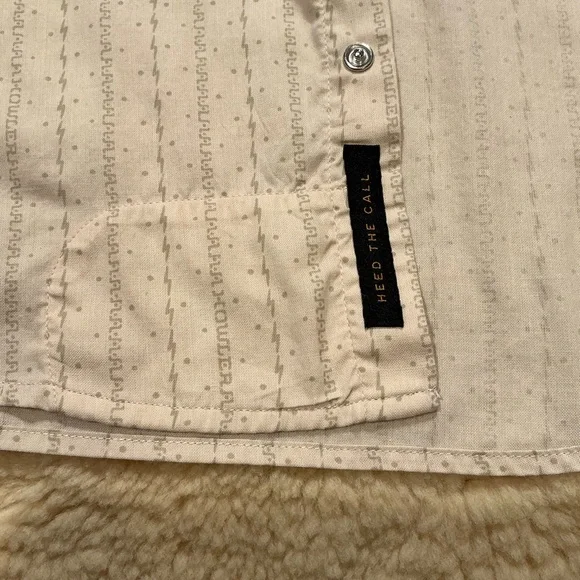 Howler Bros striped cotton-poly blend western pearl snap shirt - Picture 5 of 12